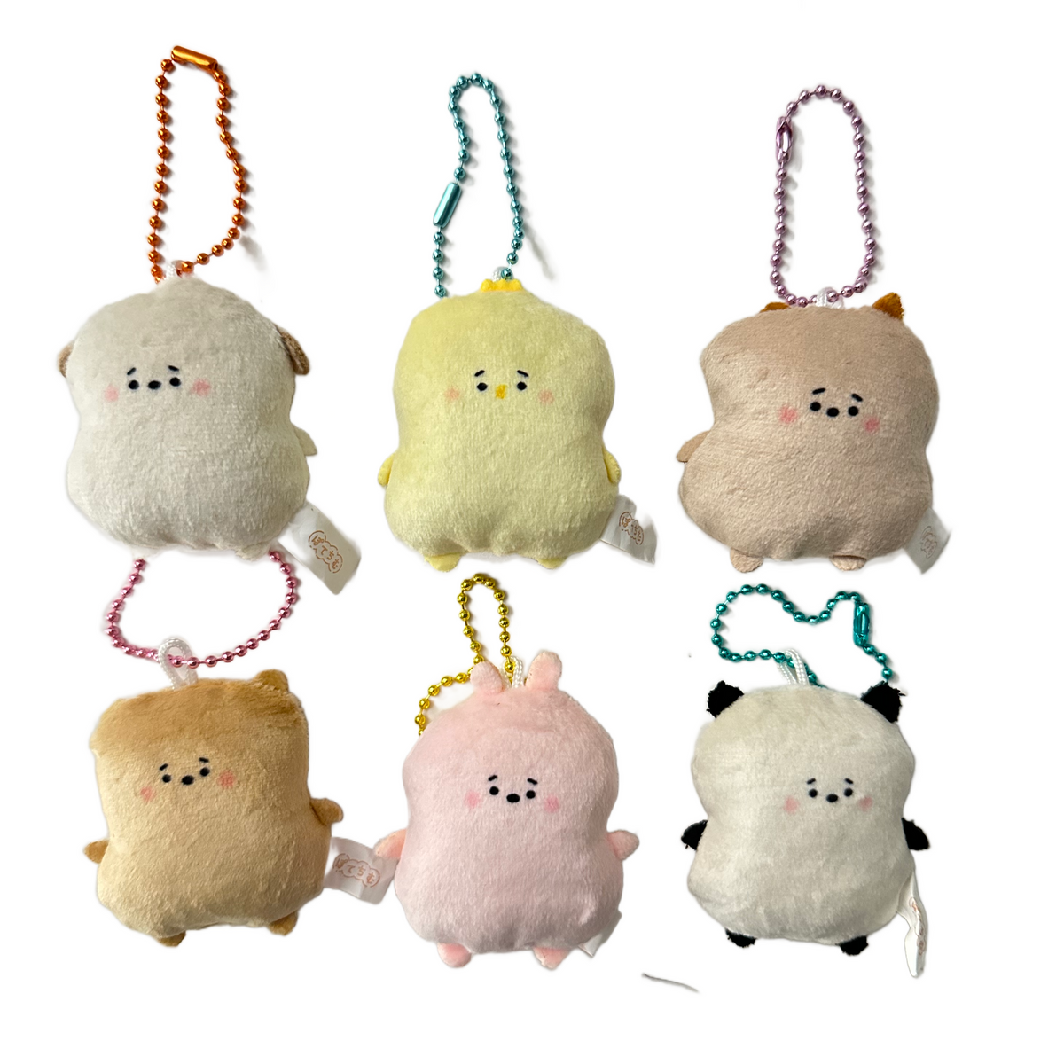 Plush Animal Keychain Peanut Animals Mr.Pen