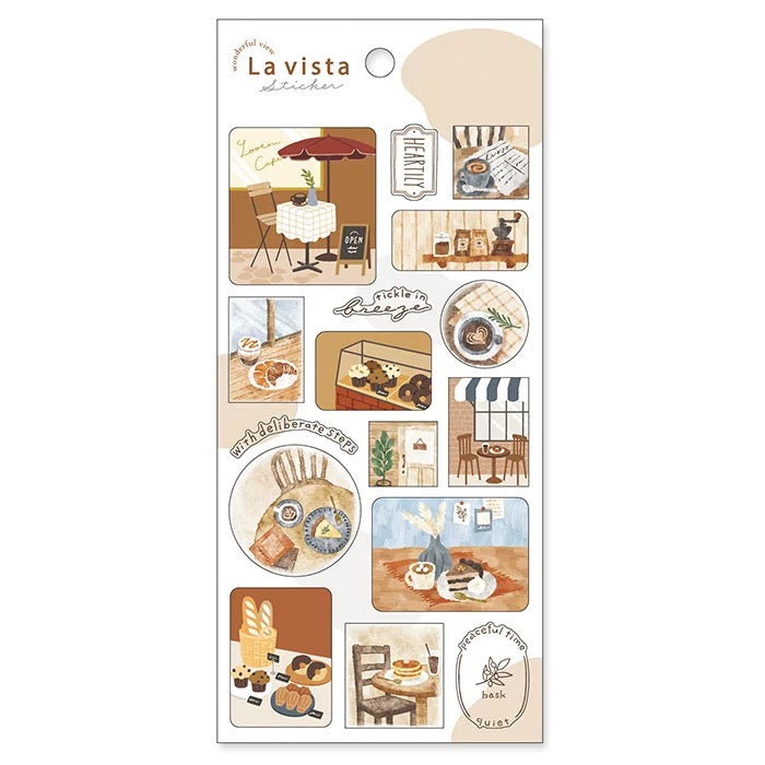 La Vista Cafe Sticker – Mr.Pen