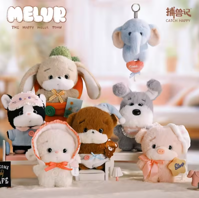 The Happy Melur Town Plush Blindbox – Mr.Pen