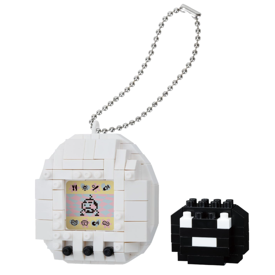 First Generation Tamagotchi Nanoblock(White) – Mr.Pen